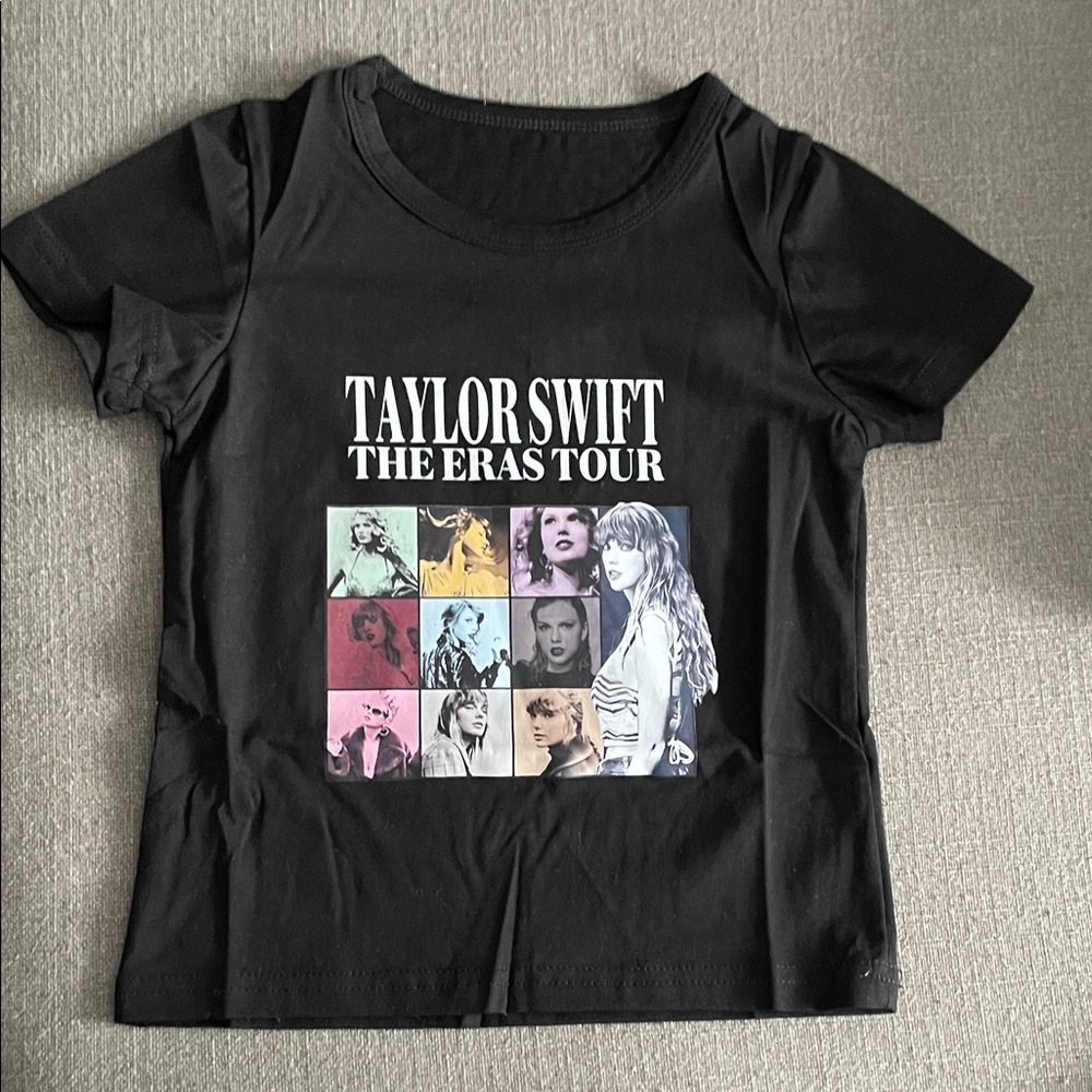 Taylor Swift The Eras Tour Black T-Shirt